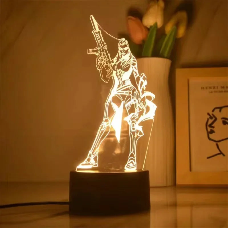 Figura Valorant con luz LED | Lootzone