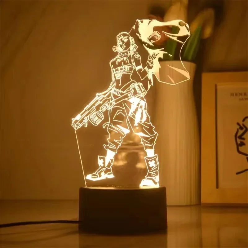 Figura Valorant con luz LED | Lootzone