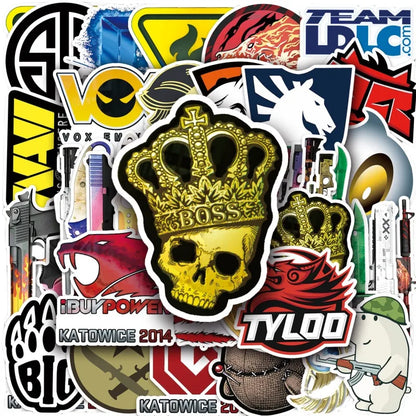50 Pegatinas de Counter Strike | LootZone