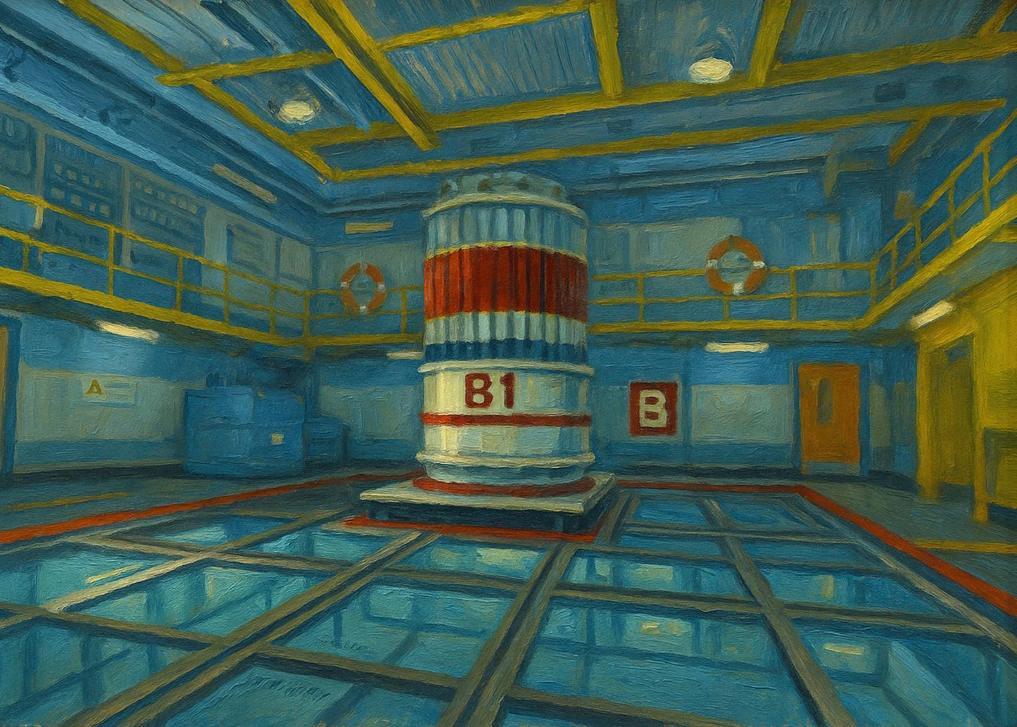 Cuadro al óleo impreso Counter Strike | Lootzone