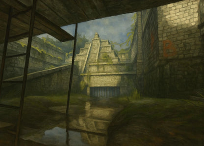 Cuadro al óleo impreso Counter Strike | Lootzone