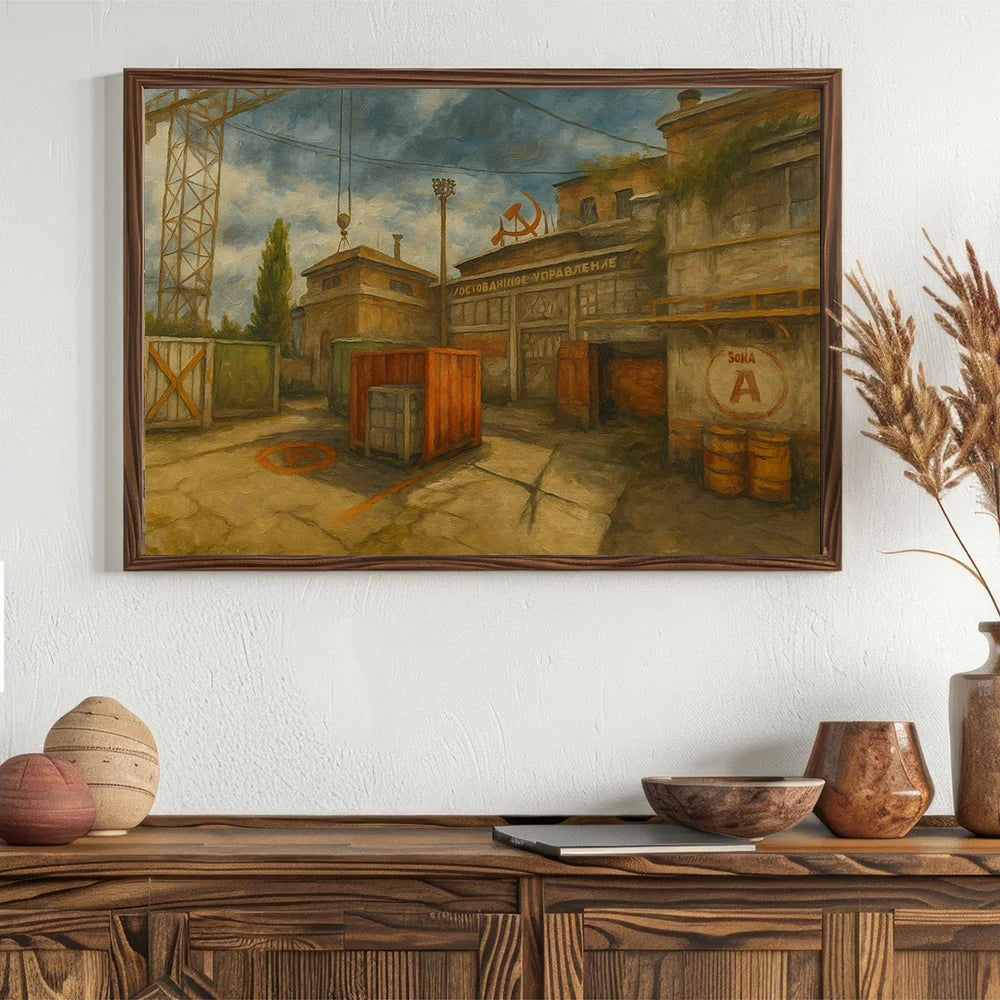 Cuadro al óleo impreso Counter Strike | Lootzone
