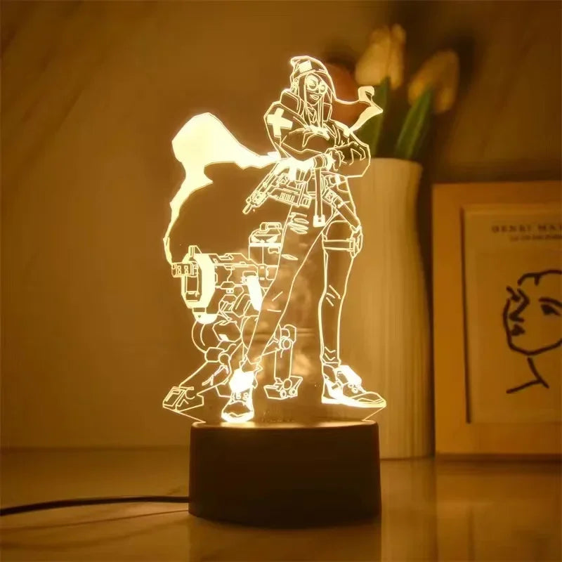 Figura Valorant con luz LED | Lootzone