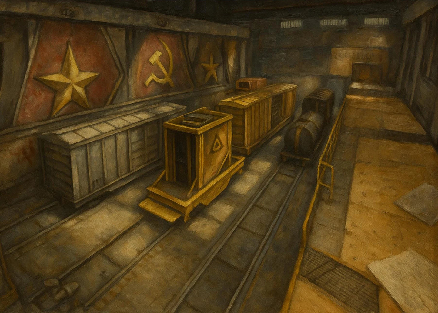 Cuadro al óleo impreso Counter Strike | Lootzone