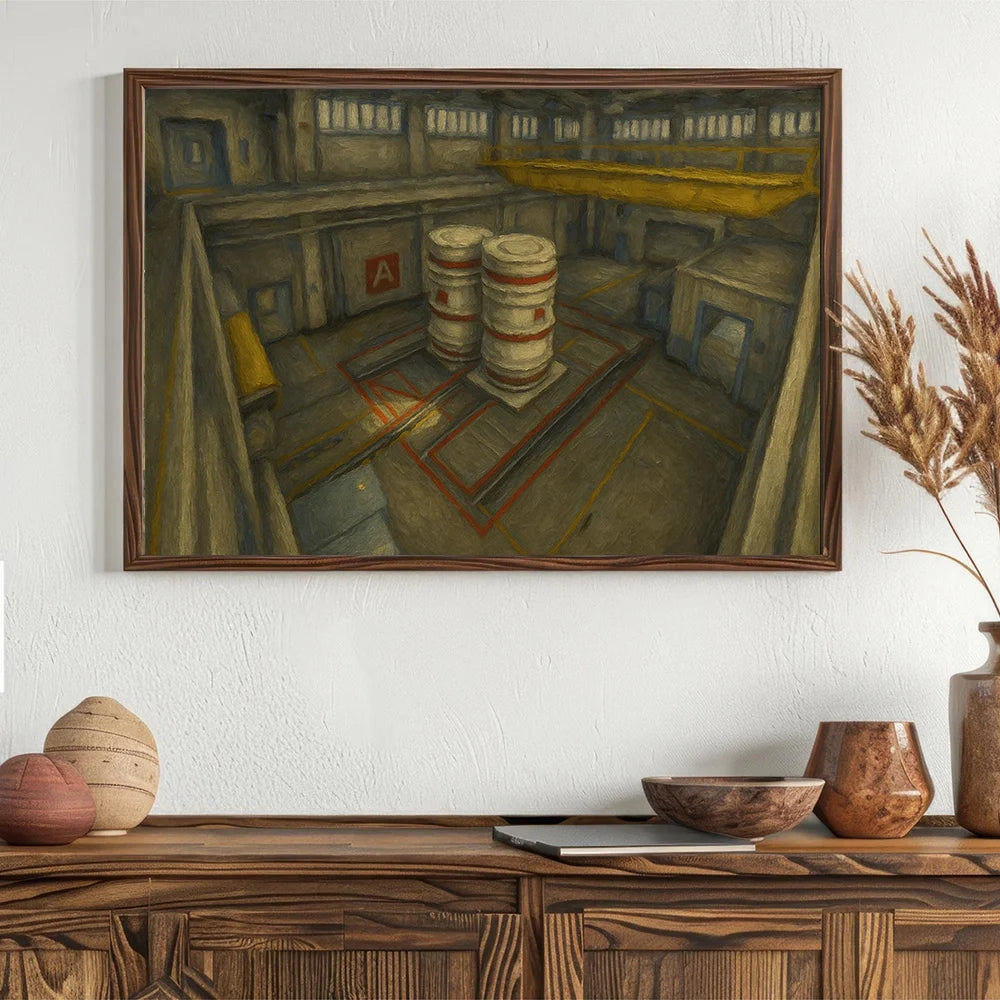 Cuadro al óleo impreso Counter Strike | Lootzone